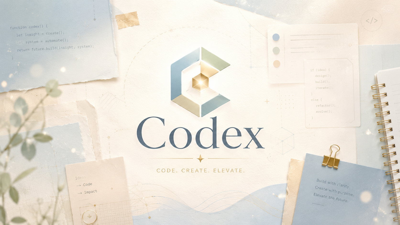 Codexに指示するときの考え方とページ分割やリンク導線を表すイメージ画像